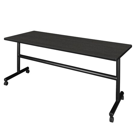 Kobe 72 X 24 In. Flip-Top Training Nesting Table- Ash Grey